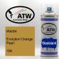 Preview: Mazda, Evolution Orange Pearl, 18K: 400ml Sprühdose, von ATW Autoteile West.
